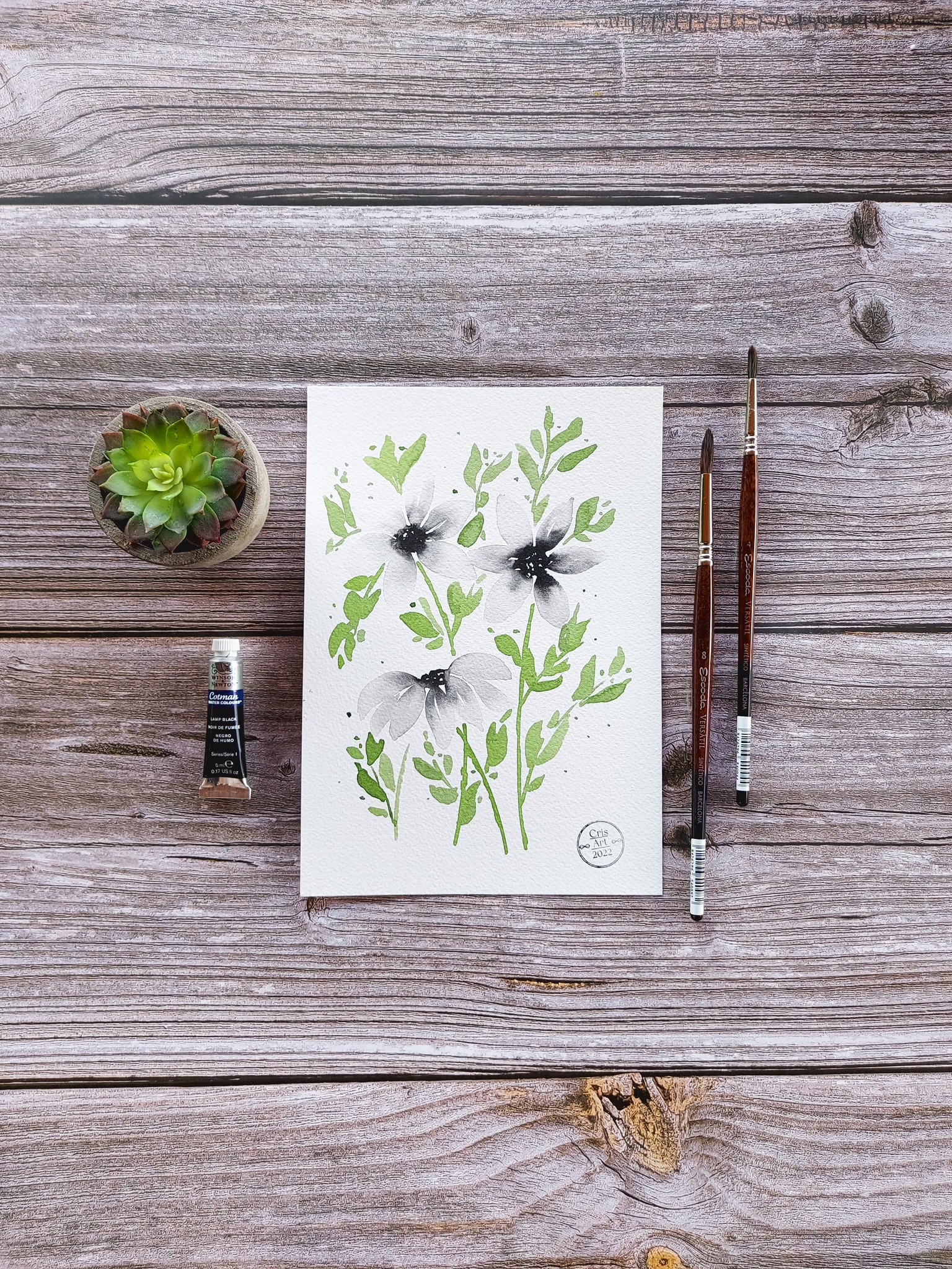 How To Create White Watercolors - Cara Rosalie Olsen - image 1 - student project