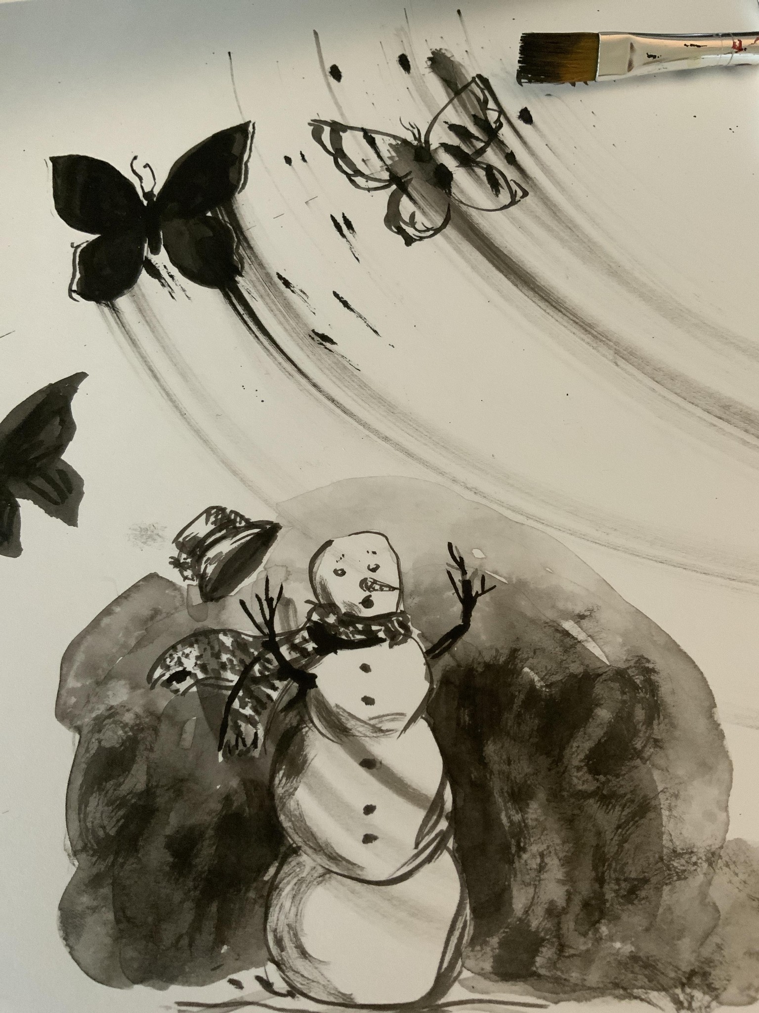 Fun with ink - image 1 - student project