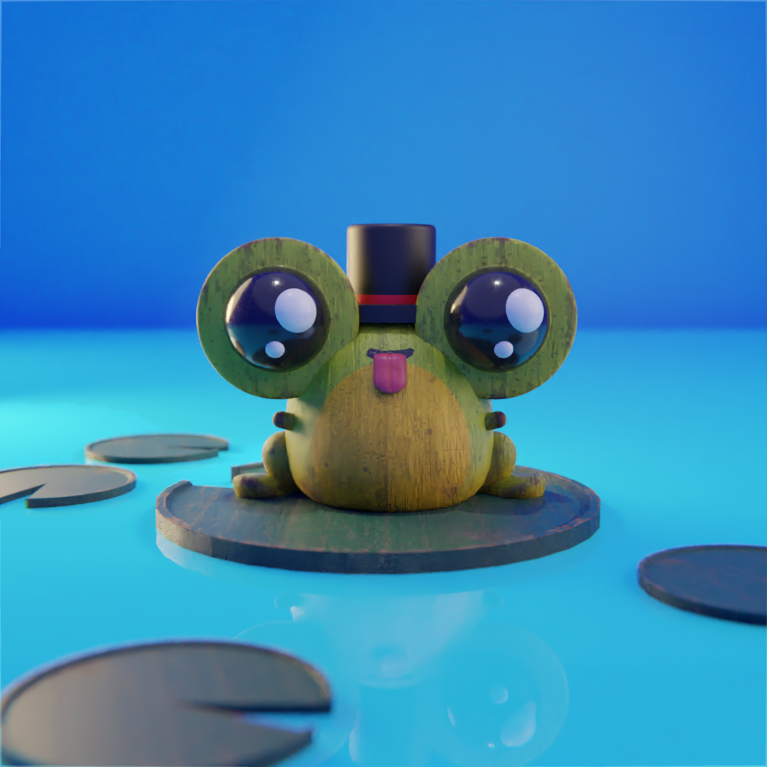 Frog Hat - image 1 - student project