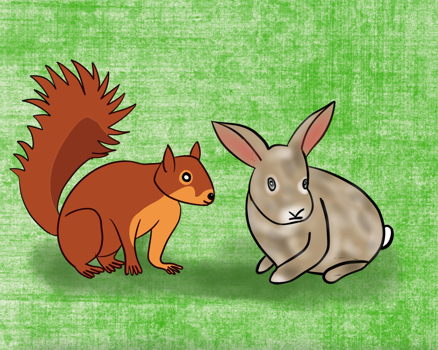 Cats, mice and a rabbit and a squirrel! - image 2 - student project
