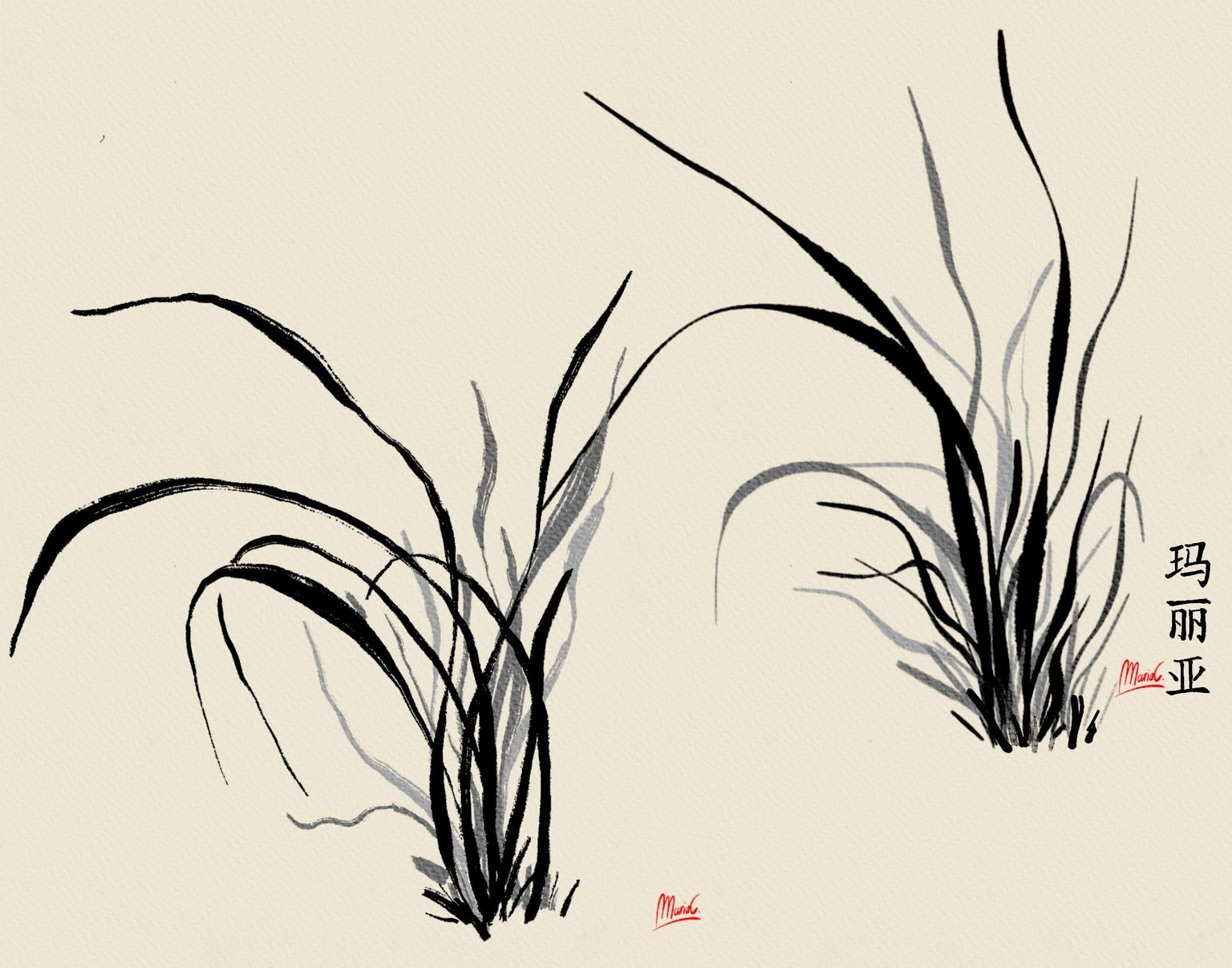 Chinese inking - image 2 - student project
