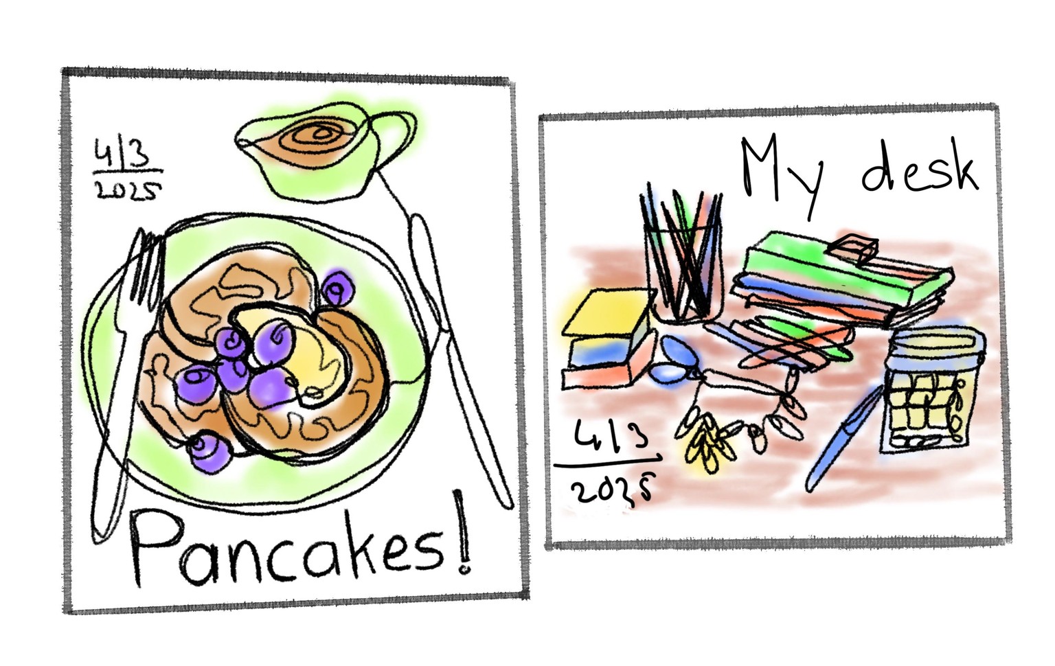 Art journaling - image 1 - student project