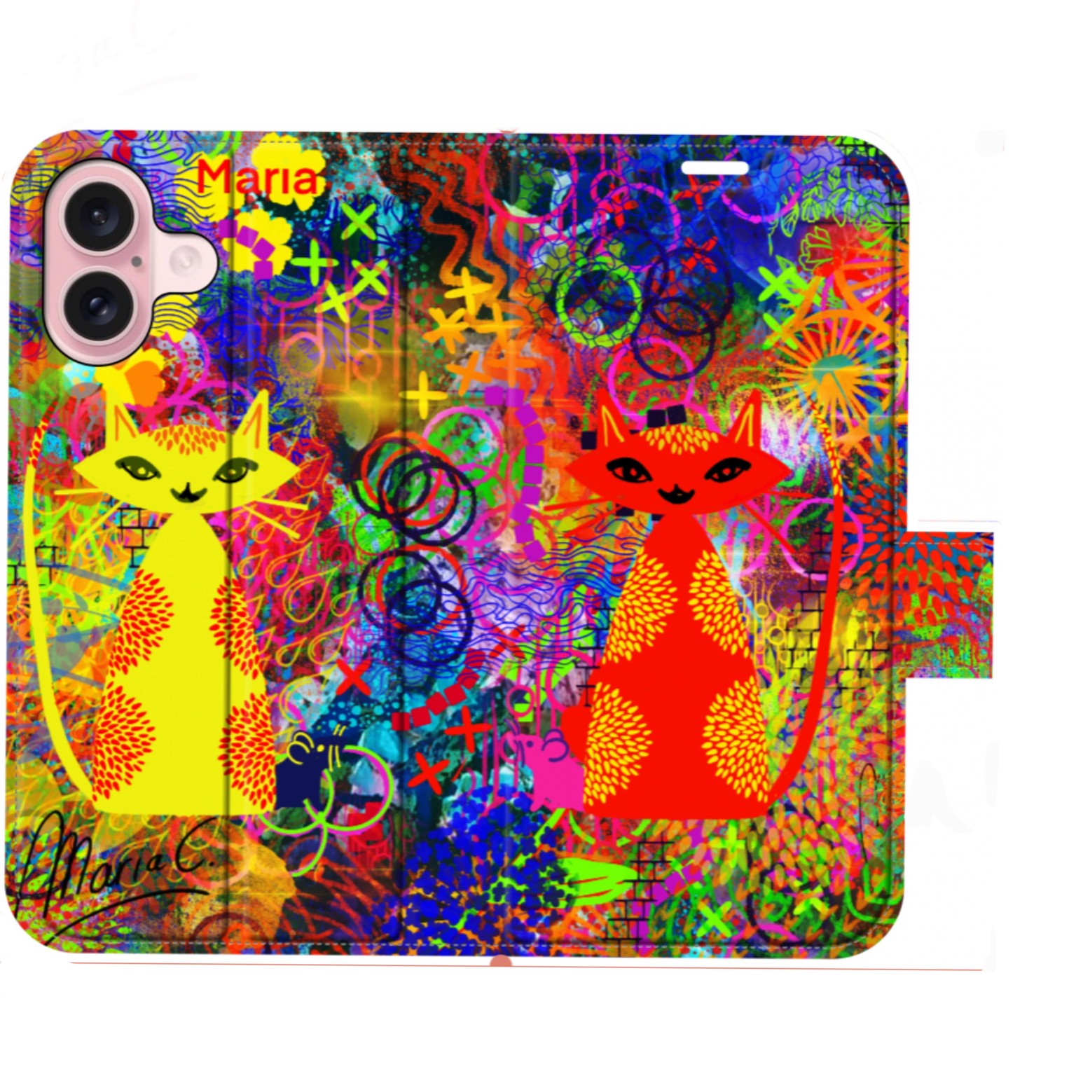 Abstract floral garden. - image 1 - student project