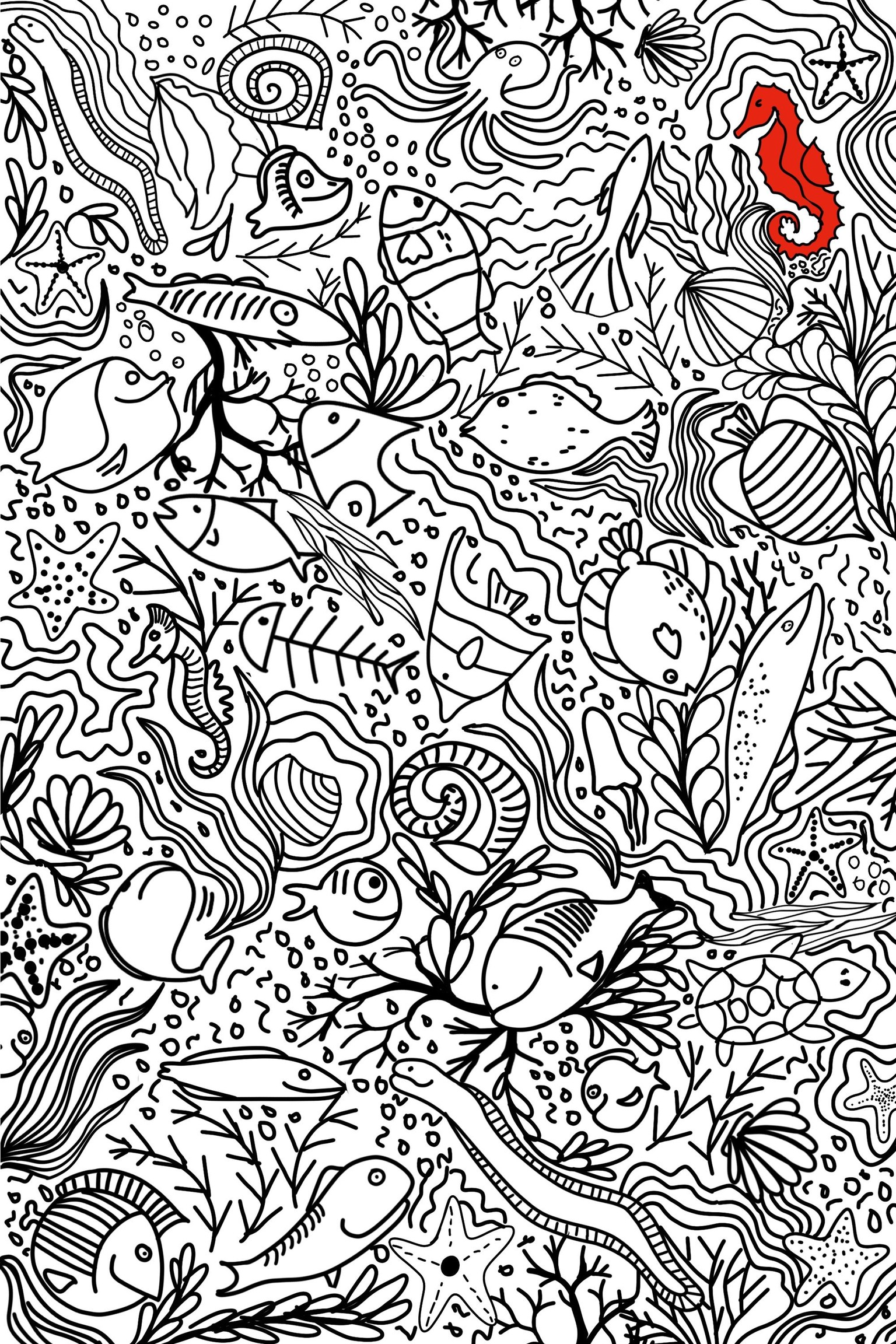 Crazy animals and crazy fishes - image 2 - student project