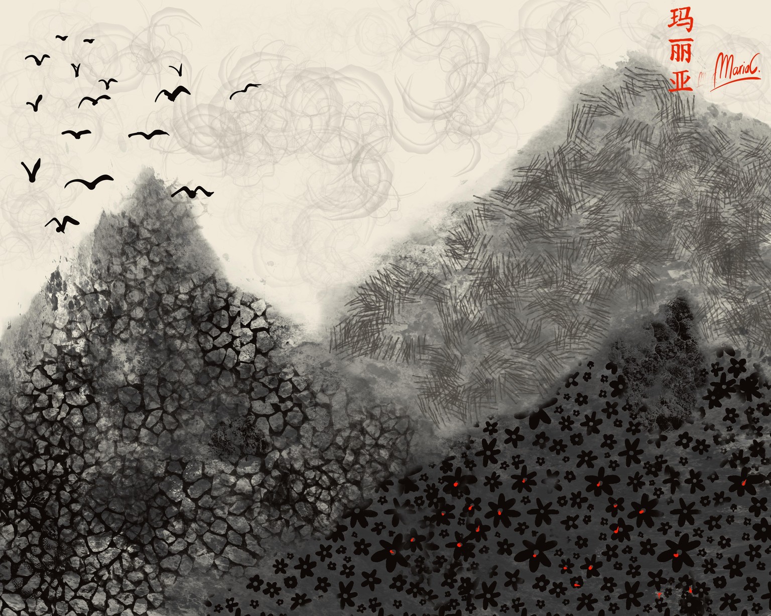 Chinese ink - image 4 - student project