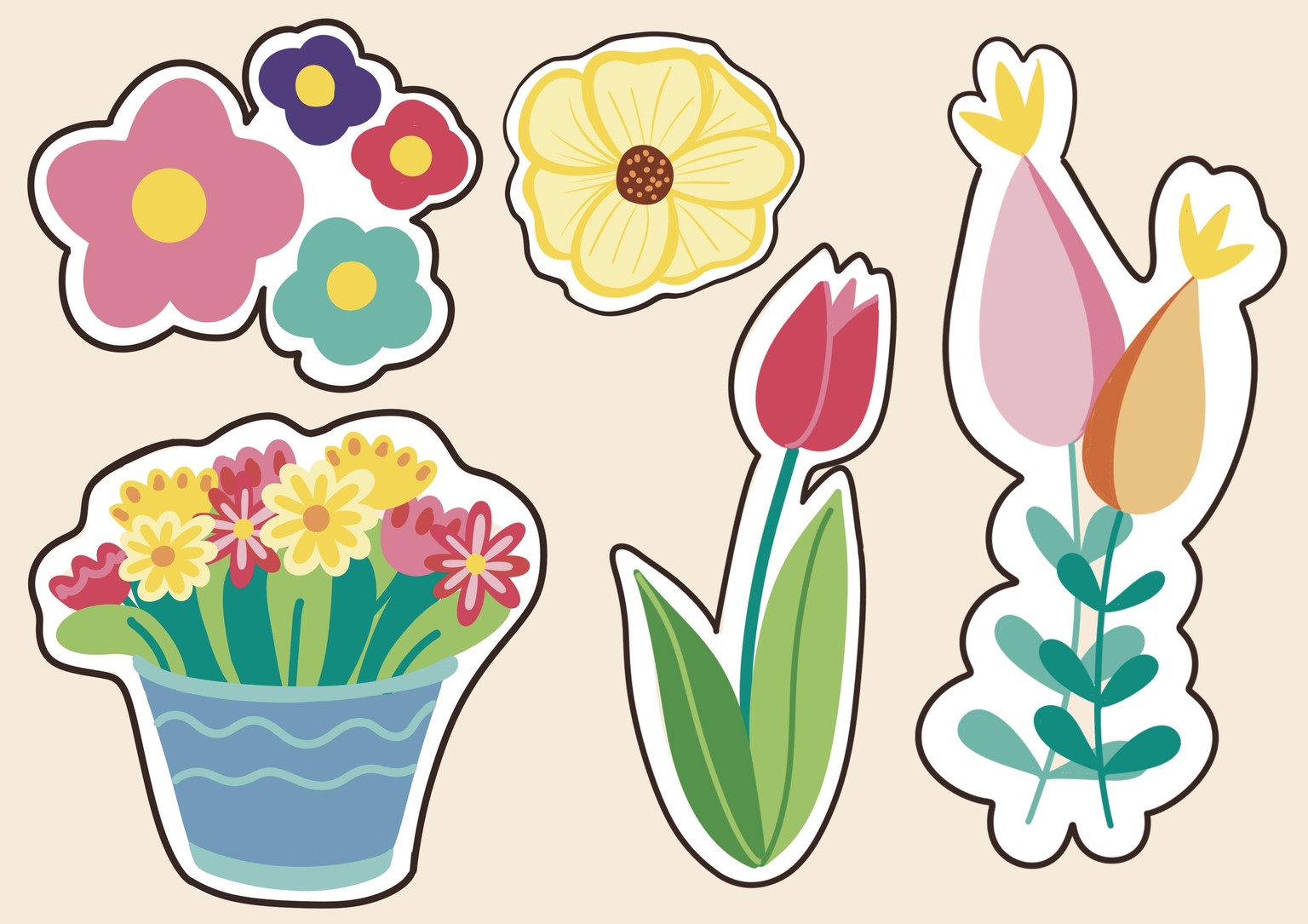 Stickers - image 1 - student project