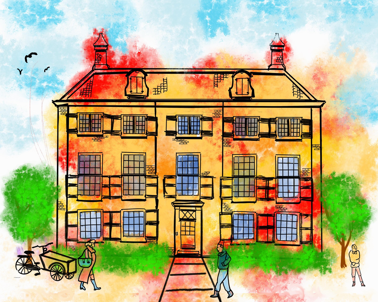 A beautiful house near Amsterdam. - image 2 - student project