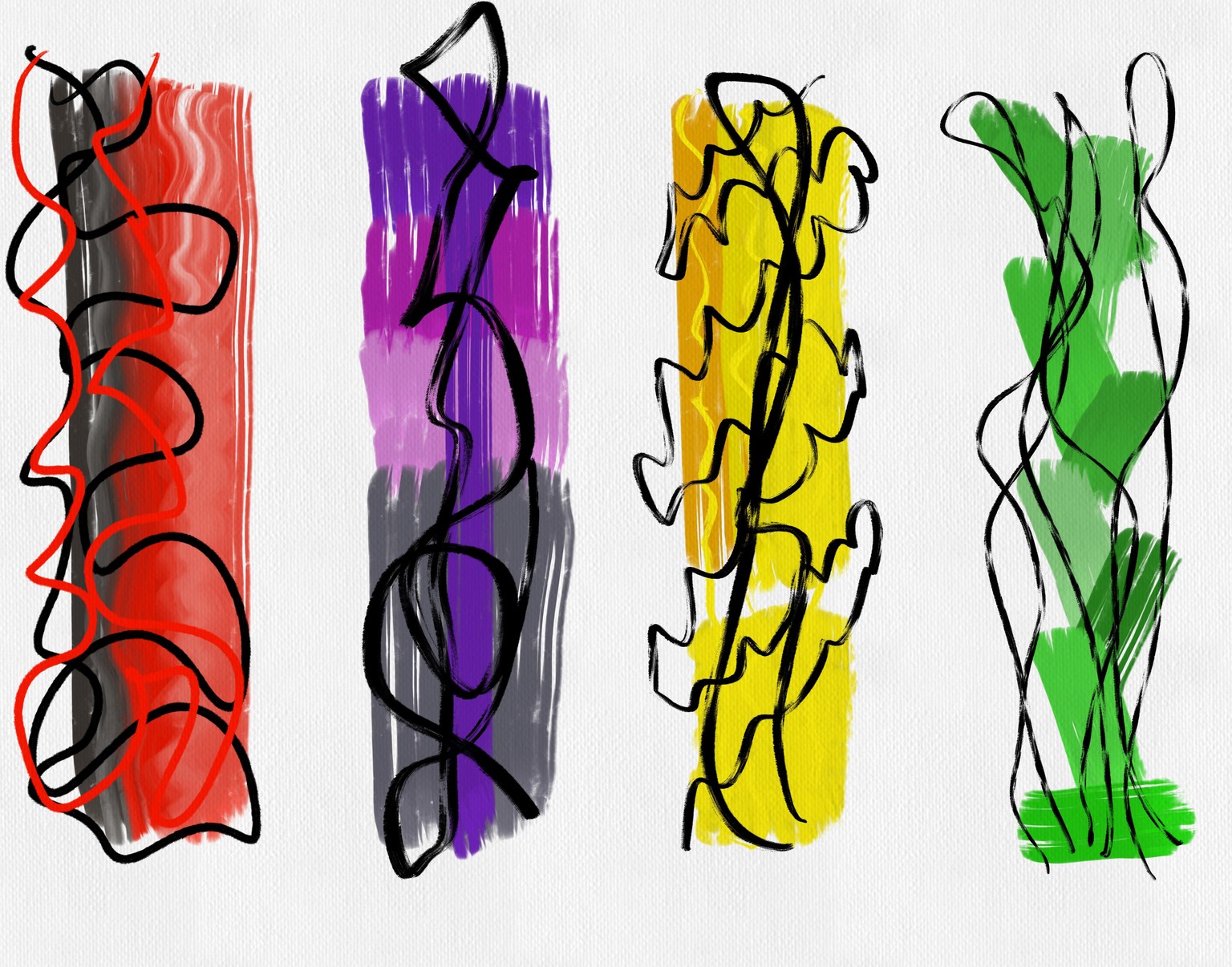 Abstract acrylic - image 4 - student project