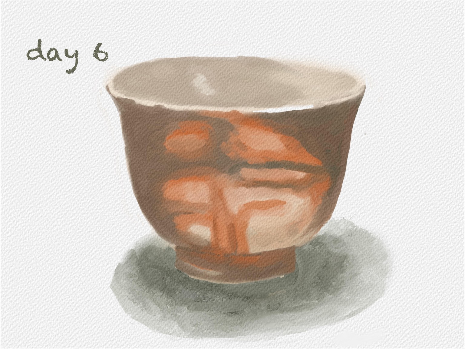 Watercolor cups in Procreate day 1-7 - image 2 - student project