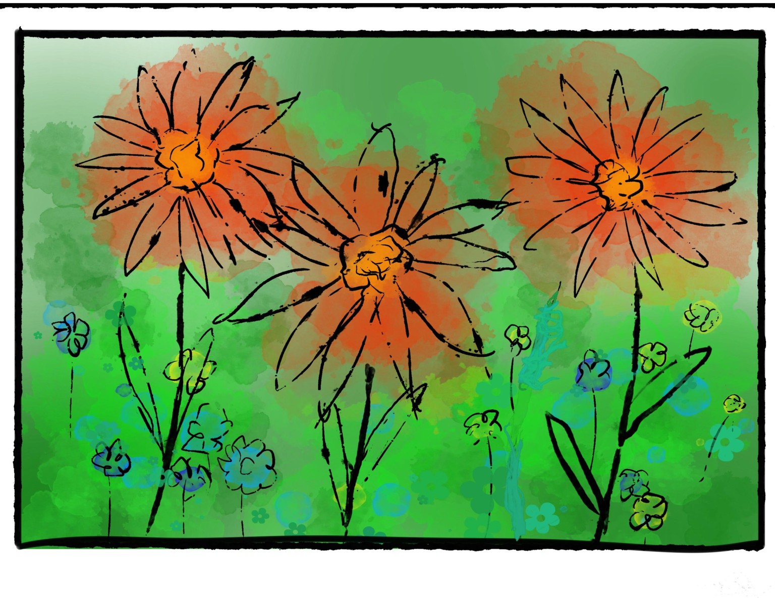 Flowers - image 2 - student project