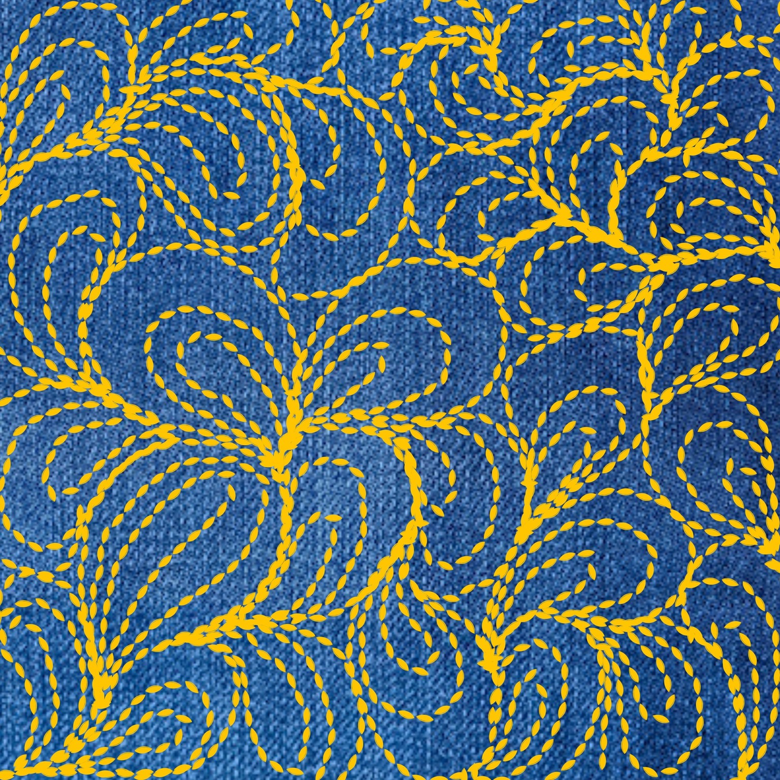 Free motion quilting - image 3 - student project