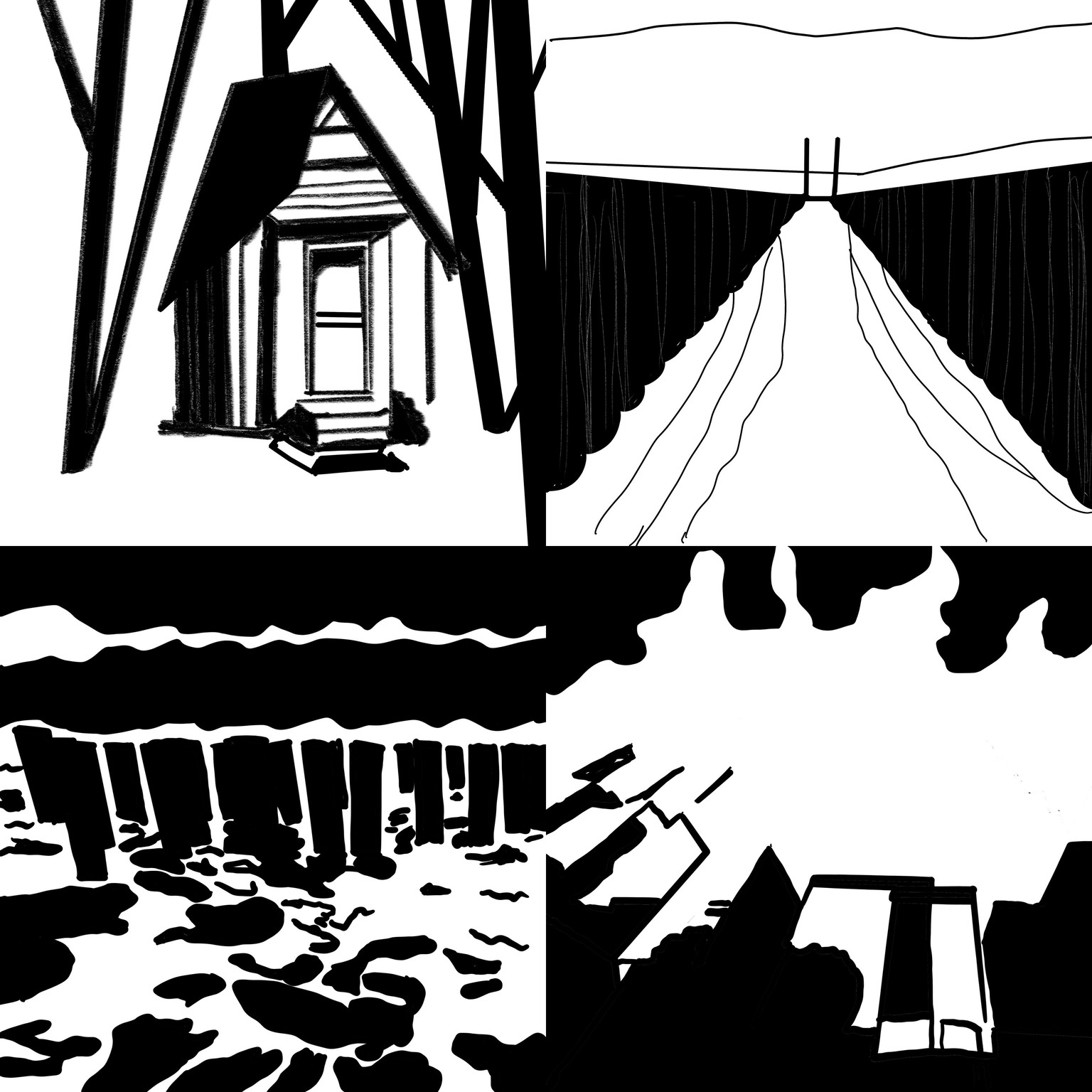 Notan, Black and white - image 9 - student project