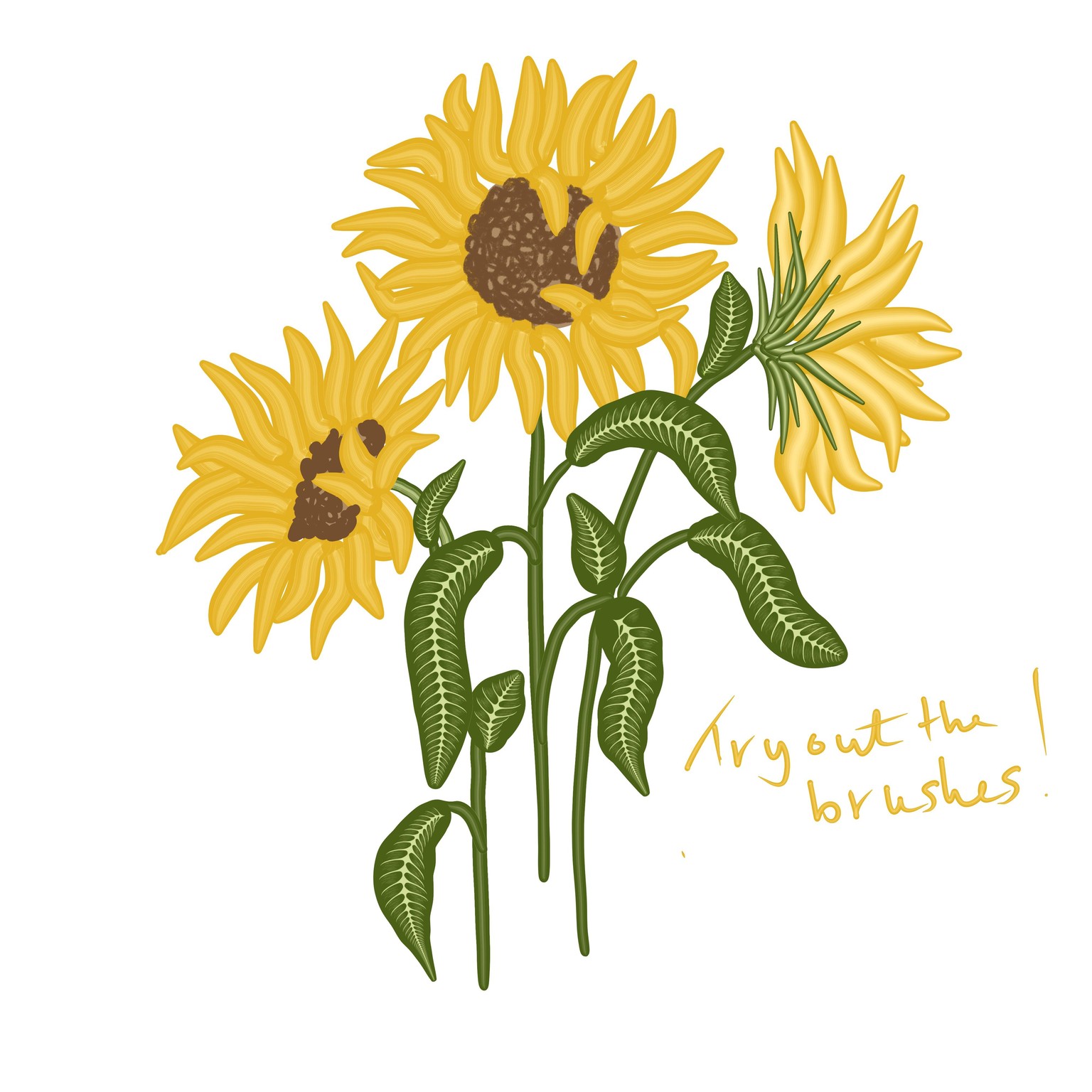 Leaves, petals and stems! - image 1 - student project
