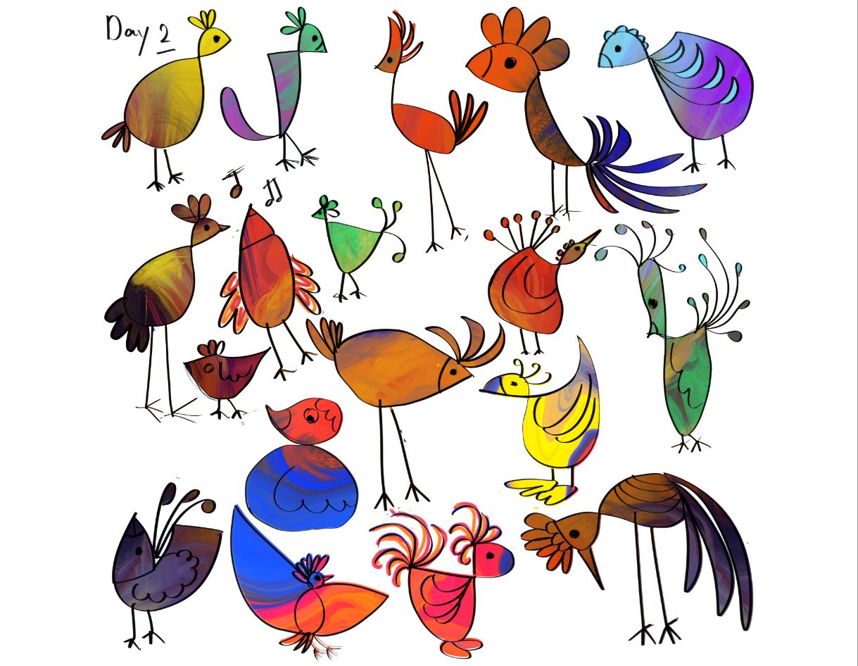 Birds, birds, birds, ……. . - image 11 - student project