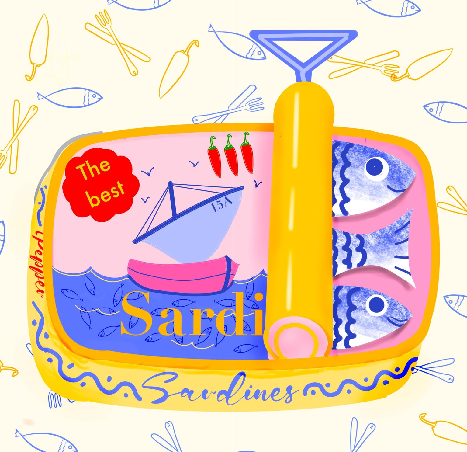 Sardine tin - image 1 - student project