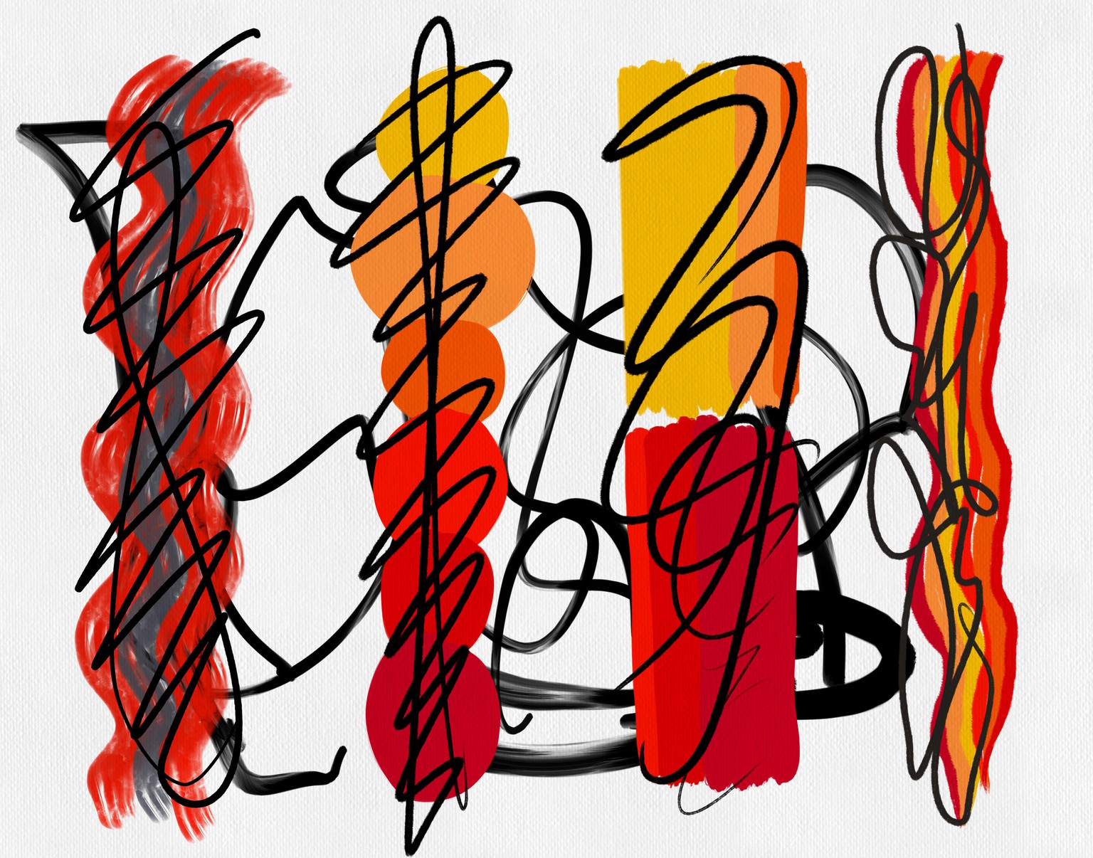Abstract acrylic - image 3 - student project