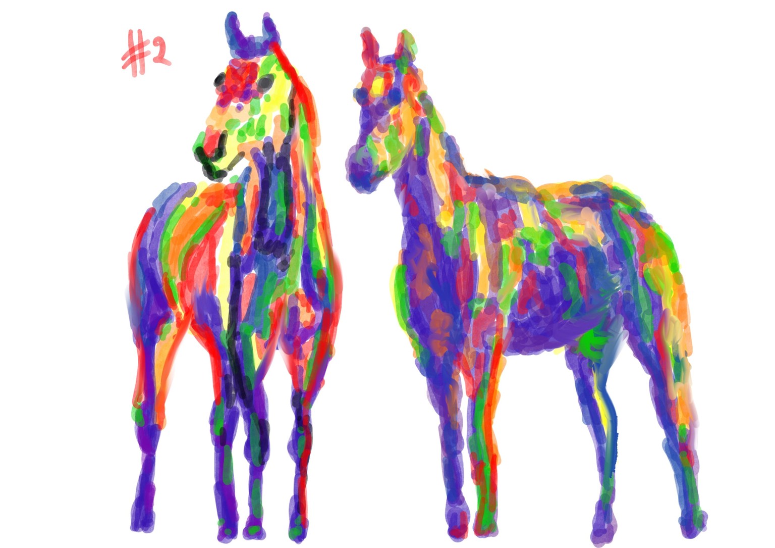 Crazy horses and more! - image 3 - student project