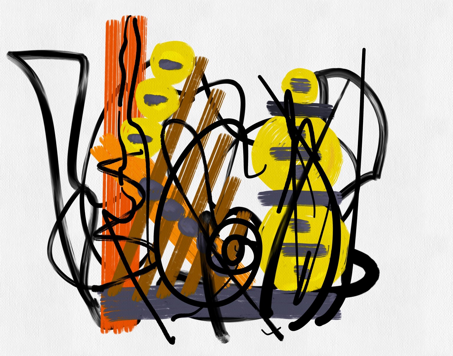Abstract acrylic - image 2 - student project