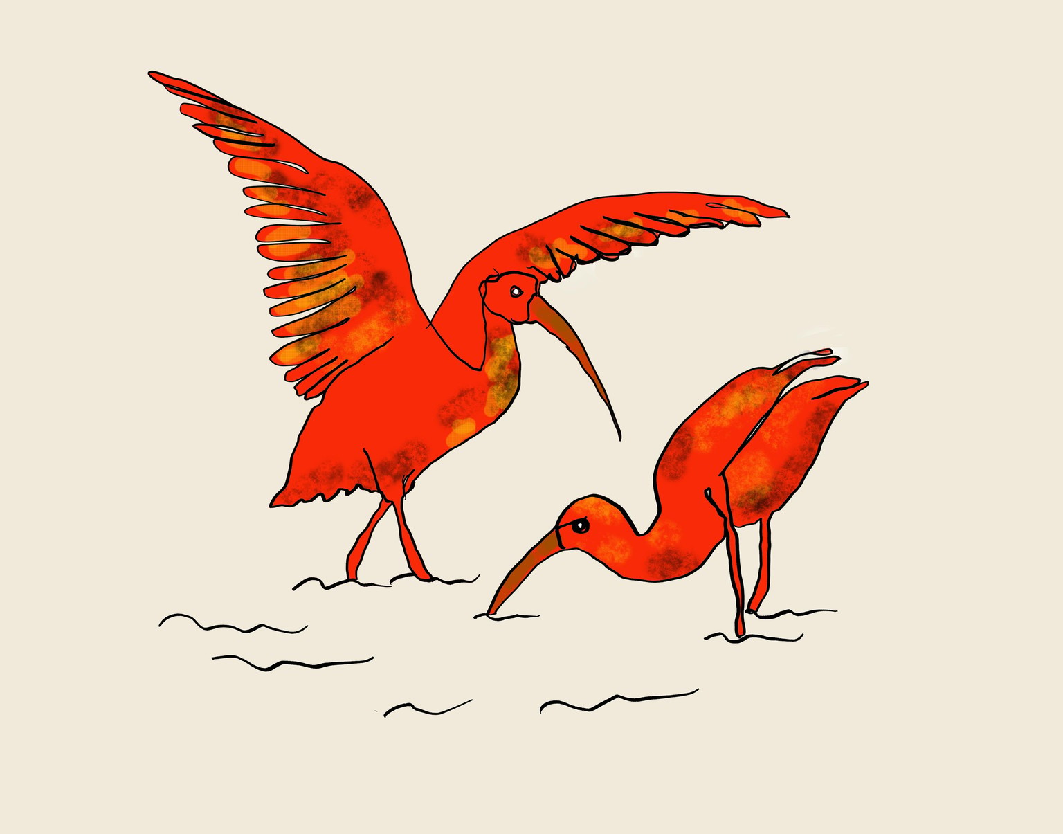 One line birds - image 3 - student project