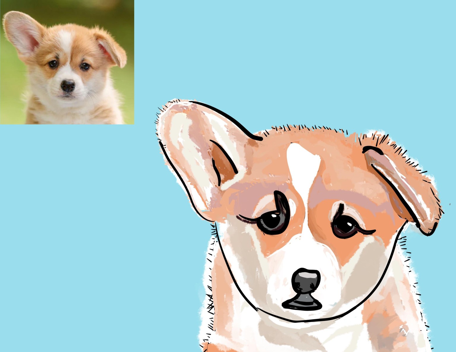 cartoon dogs - image 2 - student project