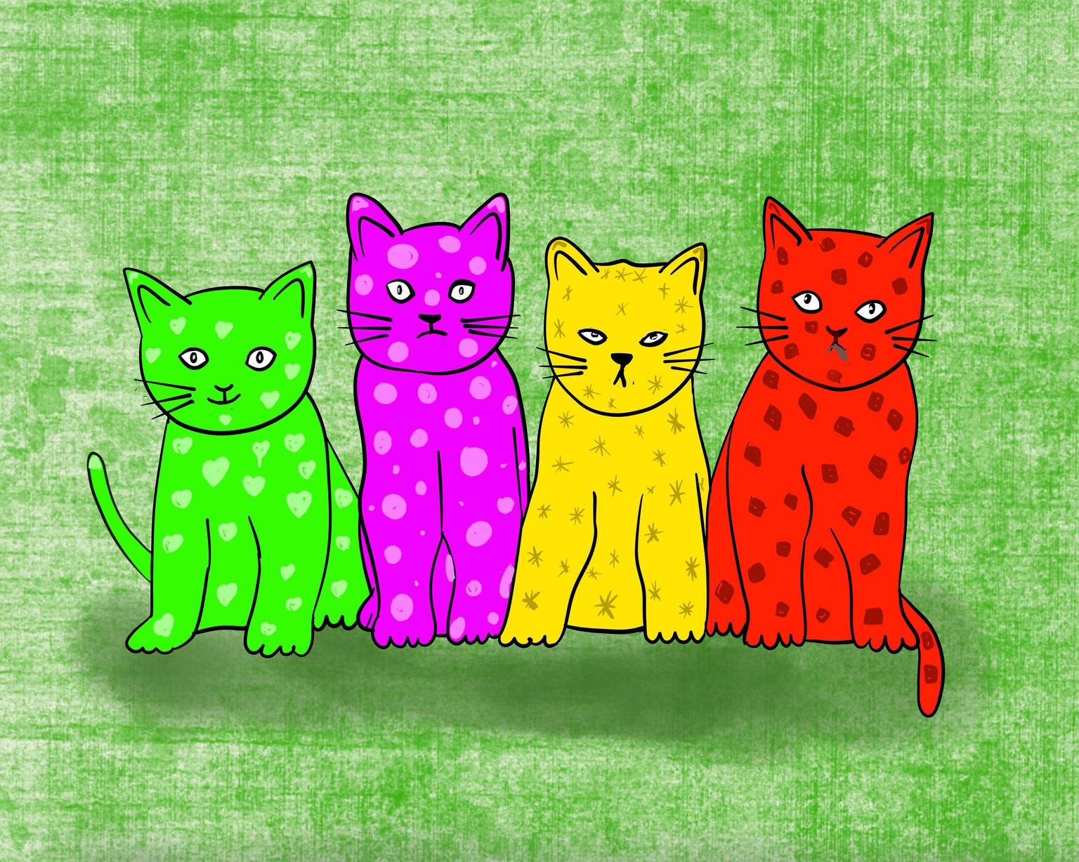 Cats, mice and a rabbit and a squirrel! - image 3 - student project