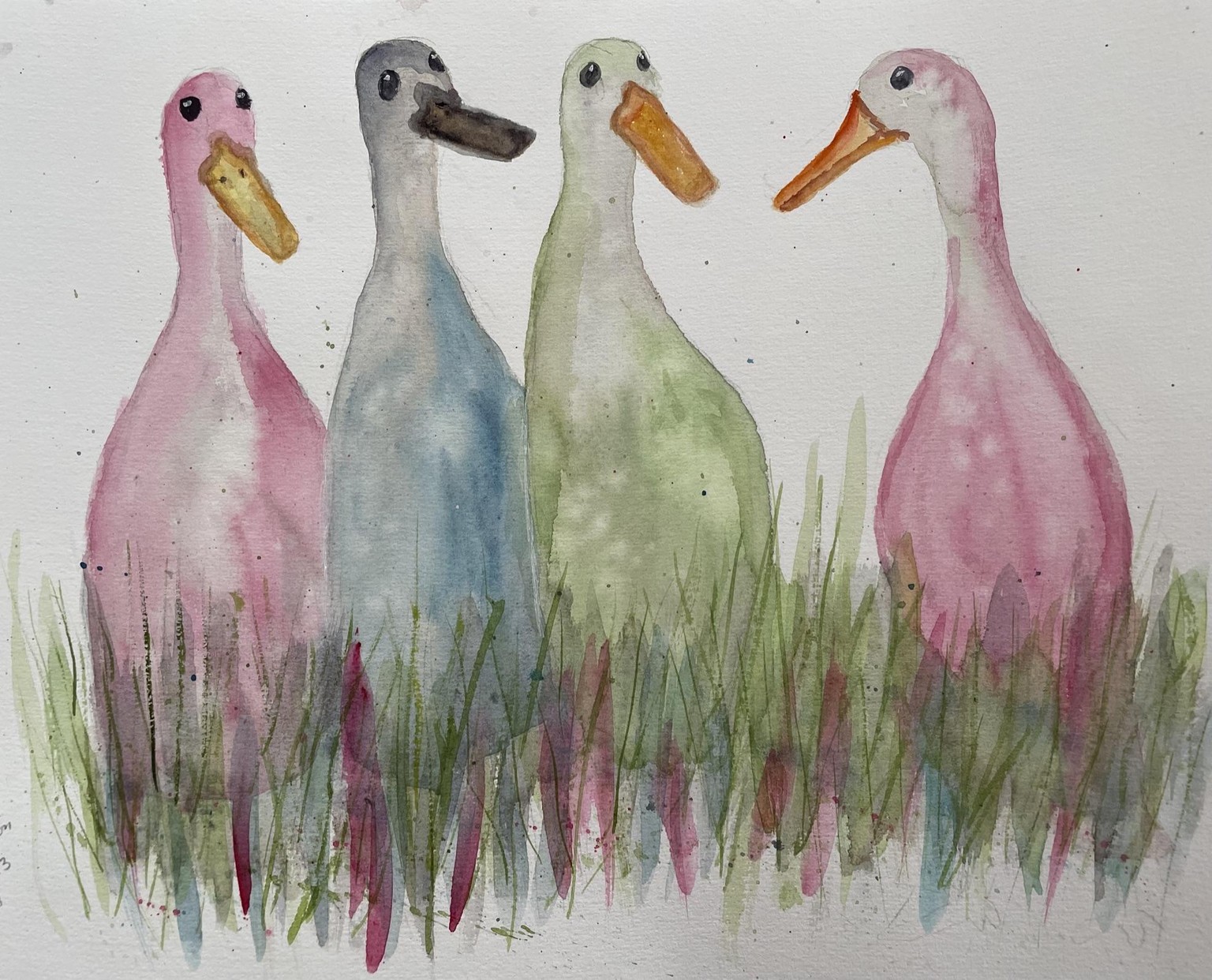 Runner ducks - image 1 - student project