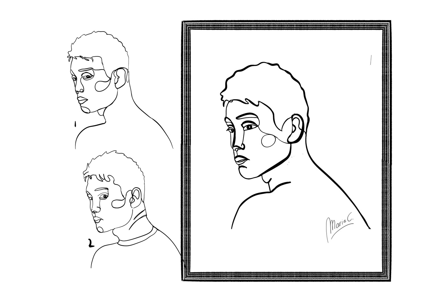 Line art - image 2 - student project