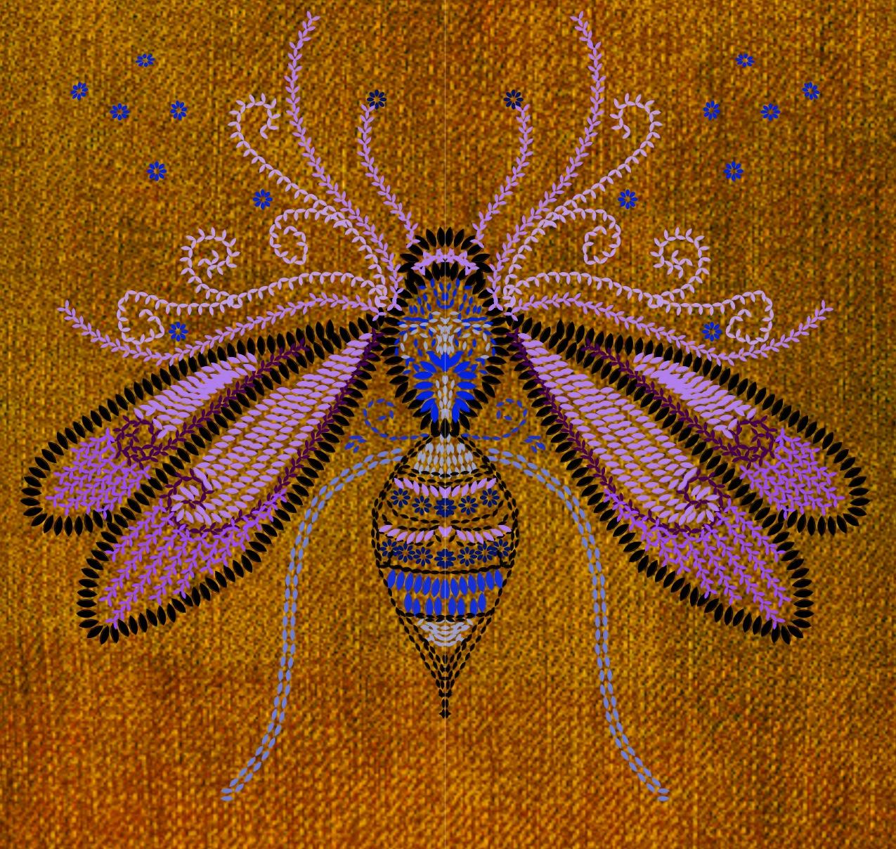 Free motion quilting - image 1 - student project
