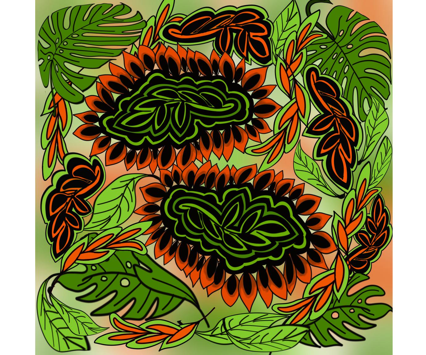 Home made zentangle patterns to relax - image 3 - student project