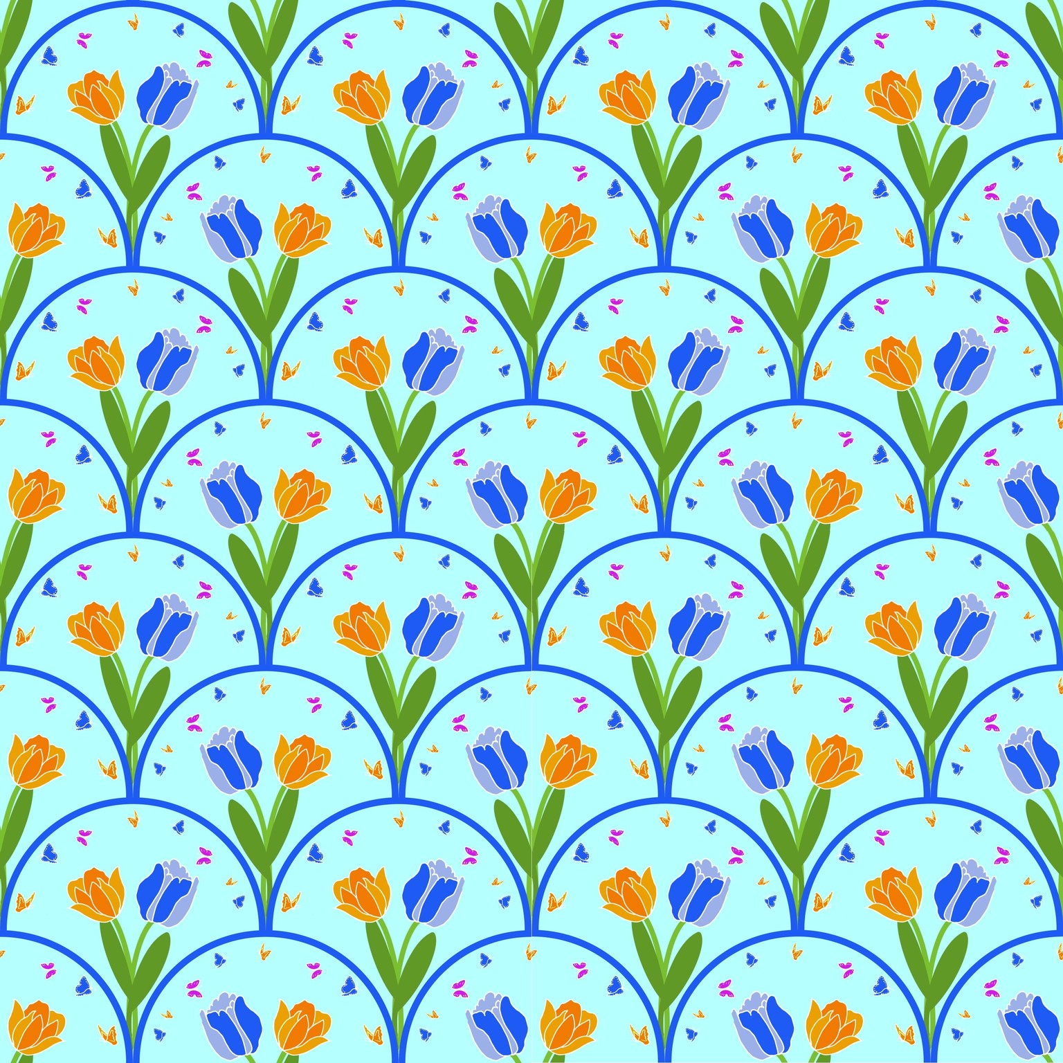 Recycled tigers and tulips! - image 1 - student project
