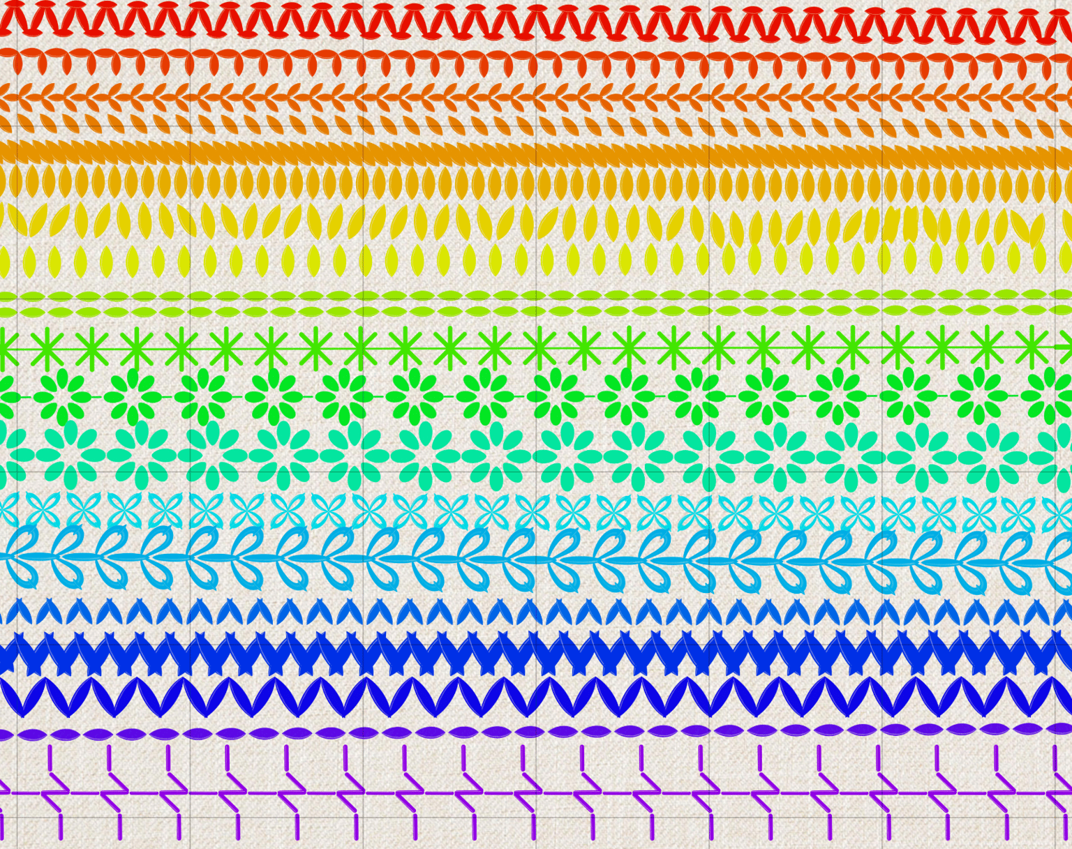 Free motion quilting - image 2 - student project
