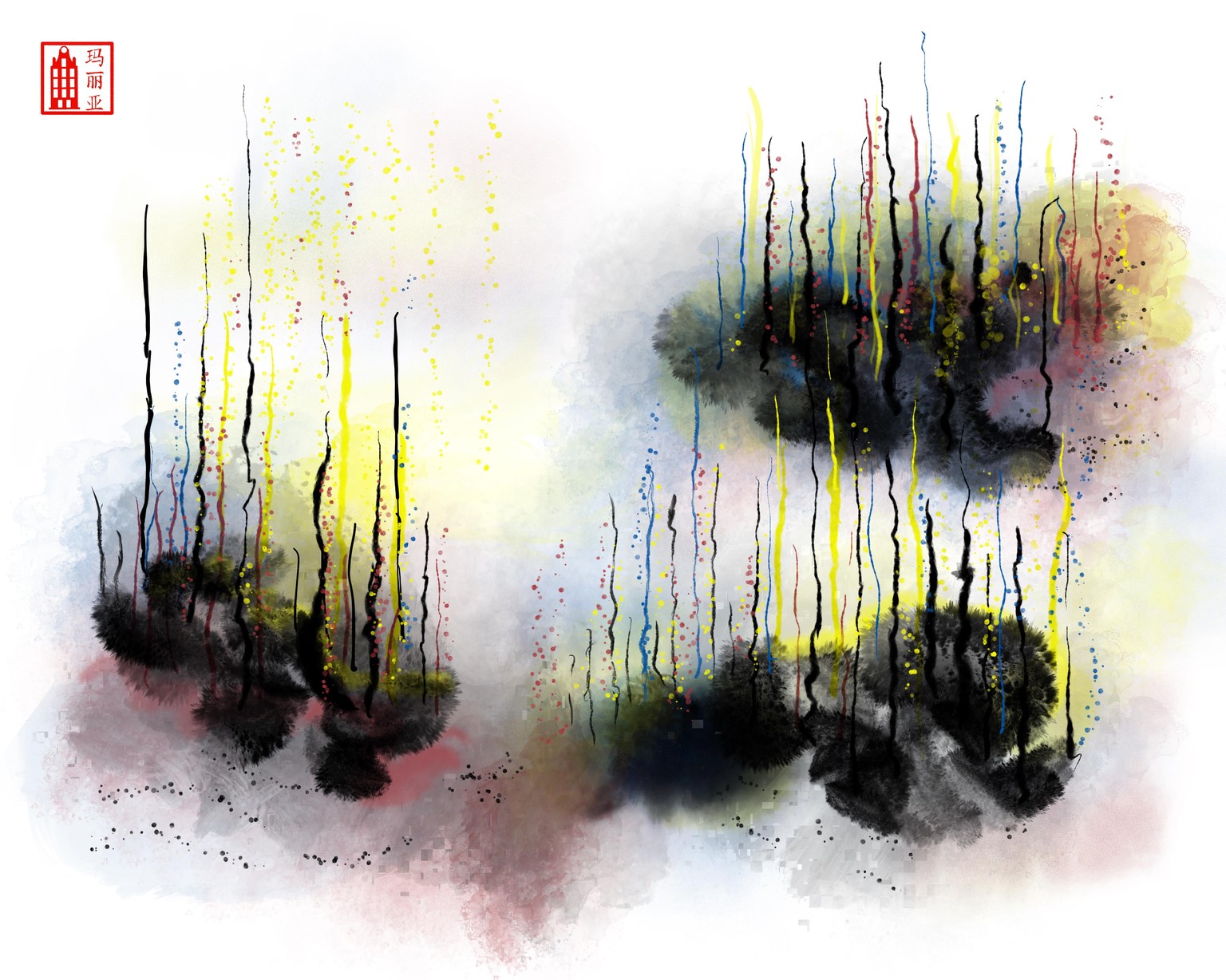 Abstract inking - image 2 - student project