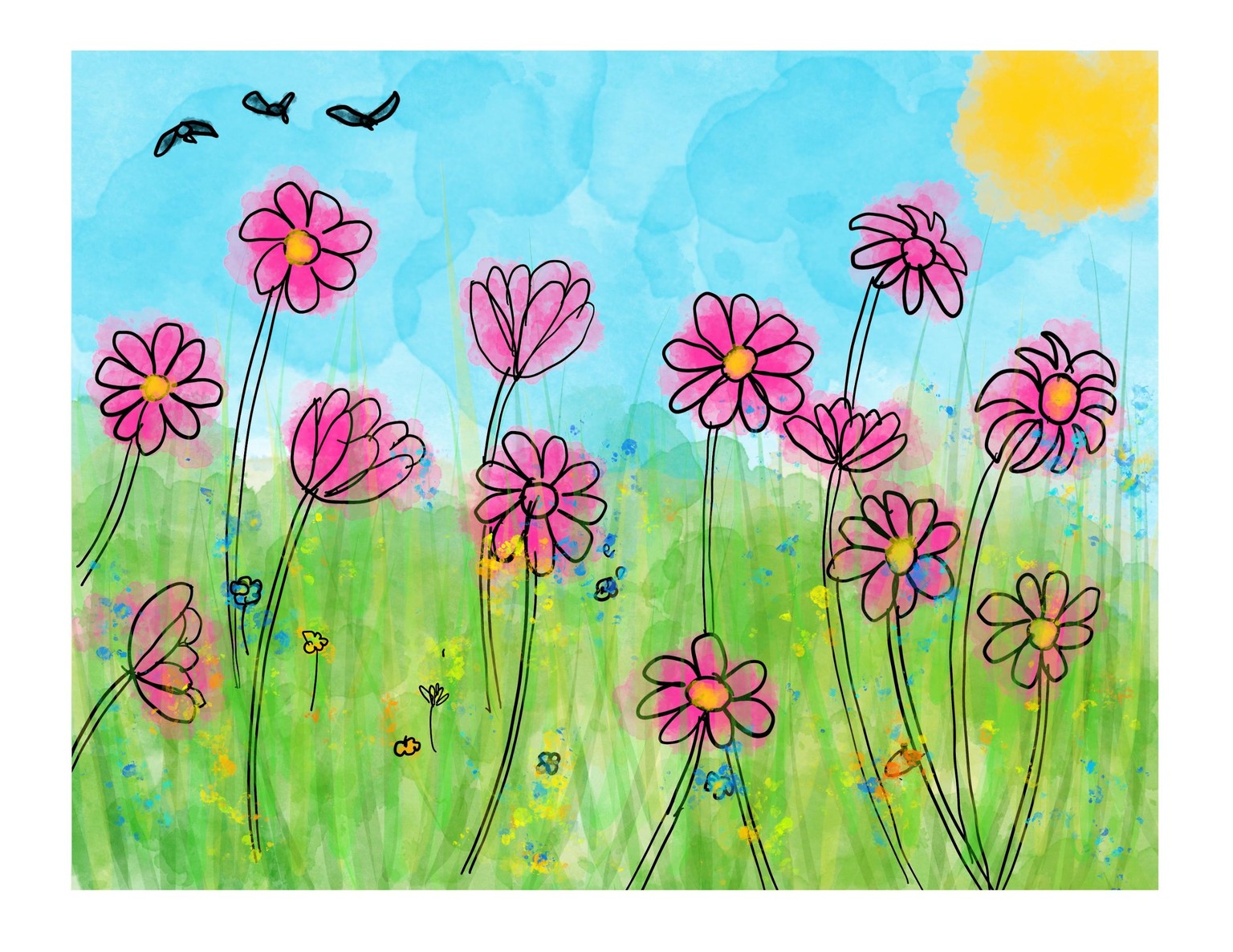 Flowers - image 3 - student project