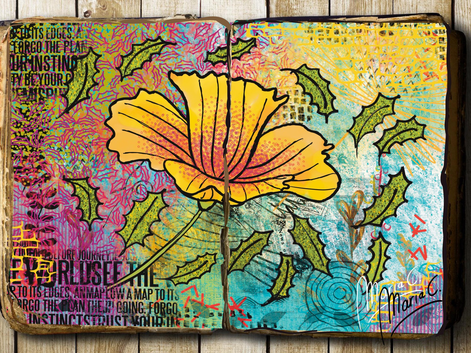 Dolores’ Mixed media!! - image 1 - student project