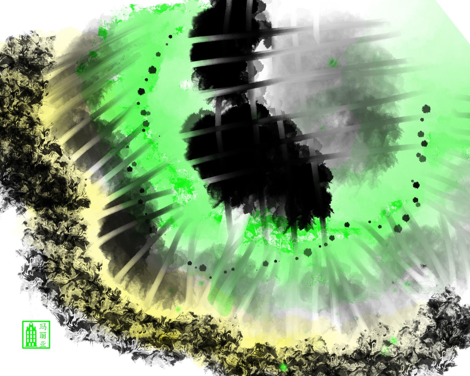 Abstract inking - image 11 - student project
