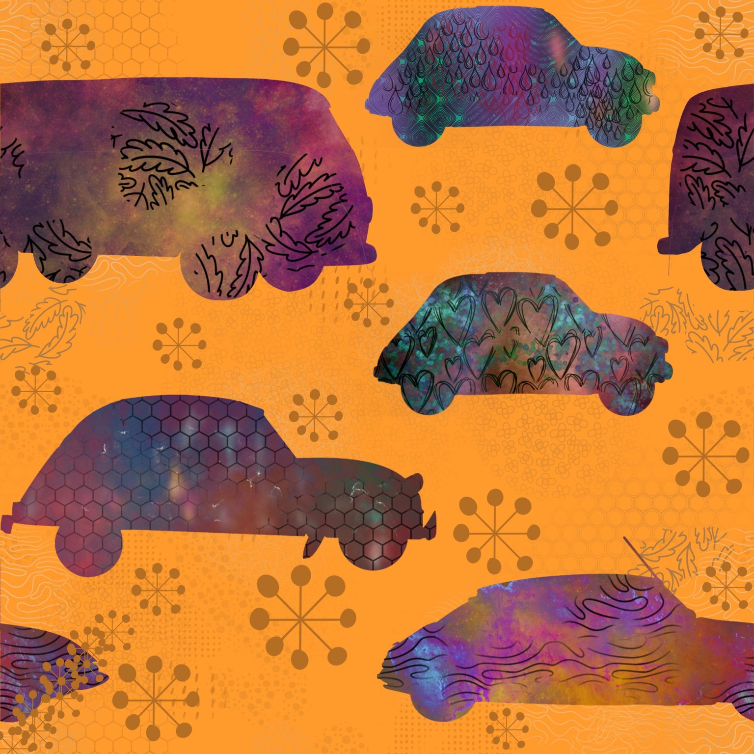 Stamps, textures and cars! - image 1 - student project