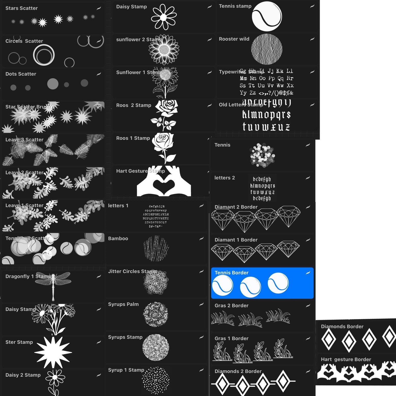 Procreate brushes l ' - image 8 - student project
