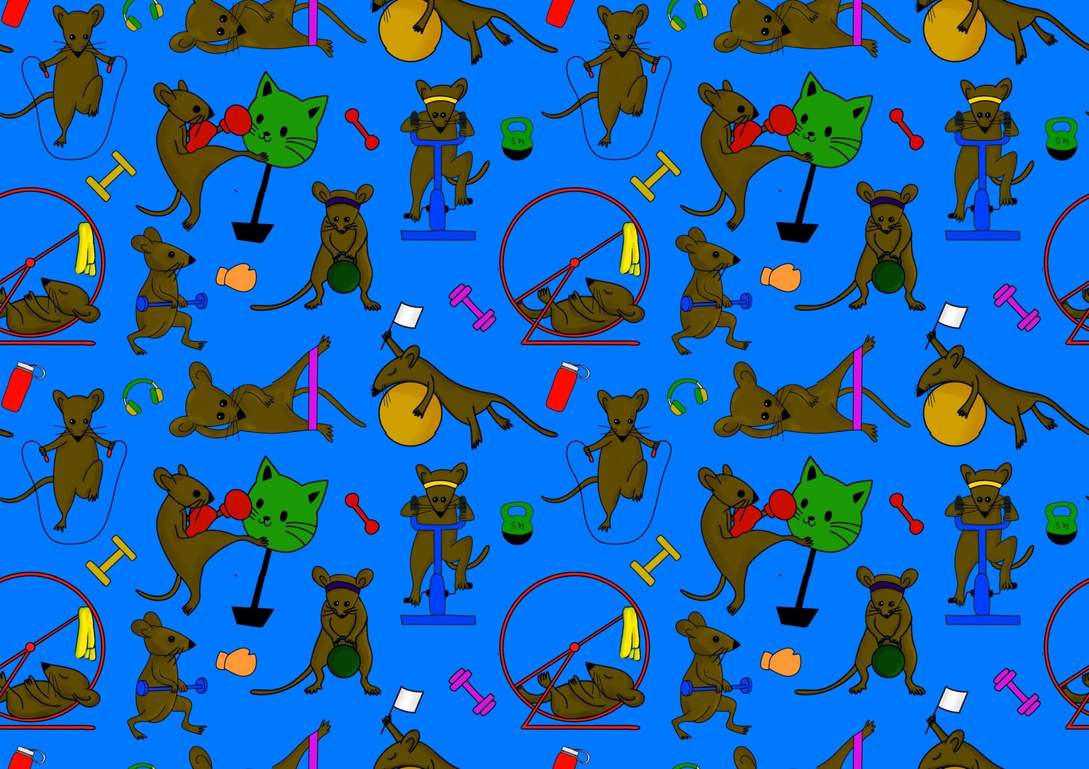 Seamless pattern with a story! - image 5 - student project