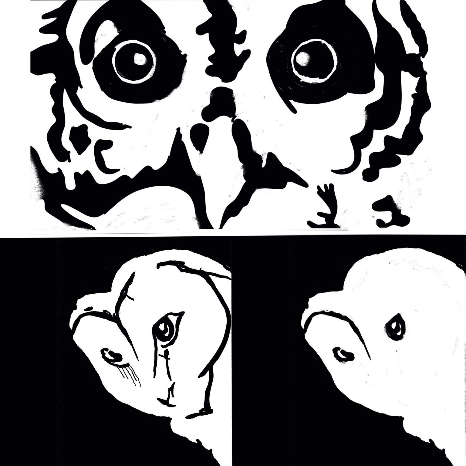 Notan, Black and white - image 1 - student project