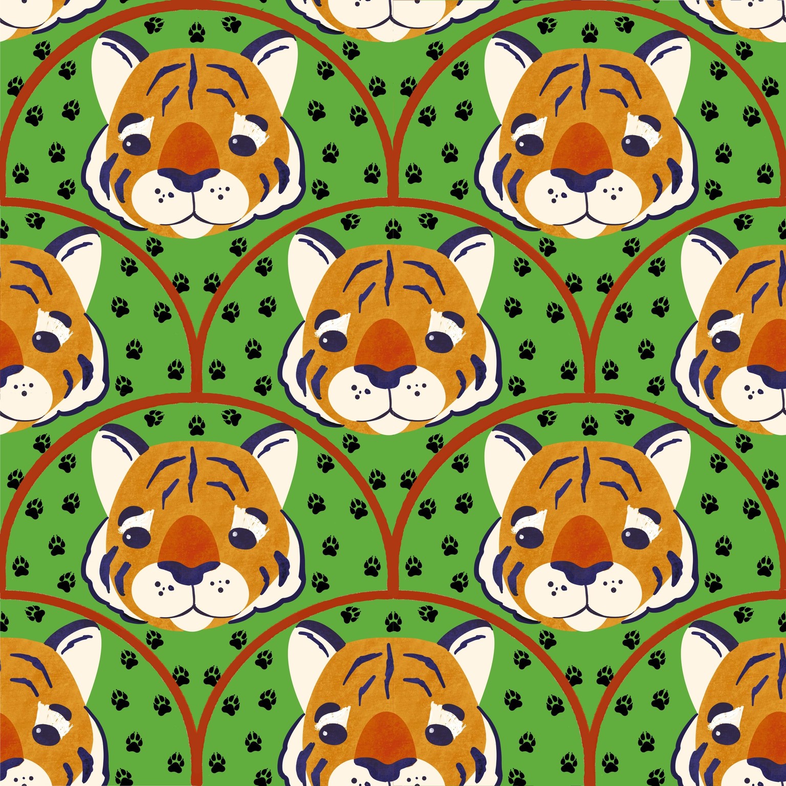 Recycled tigers and tulips! - image 3 - student project
