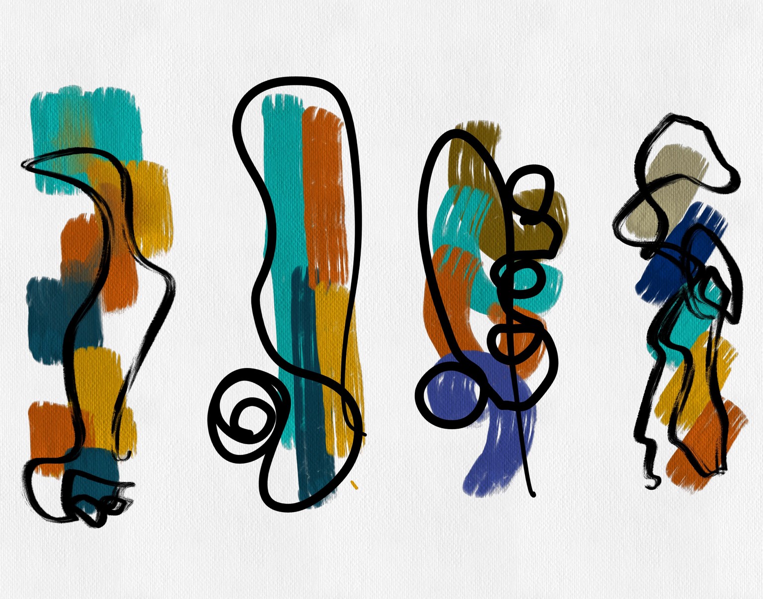 Abstract acrylic - image 6 - student project