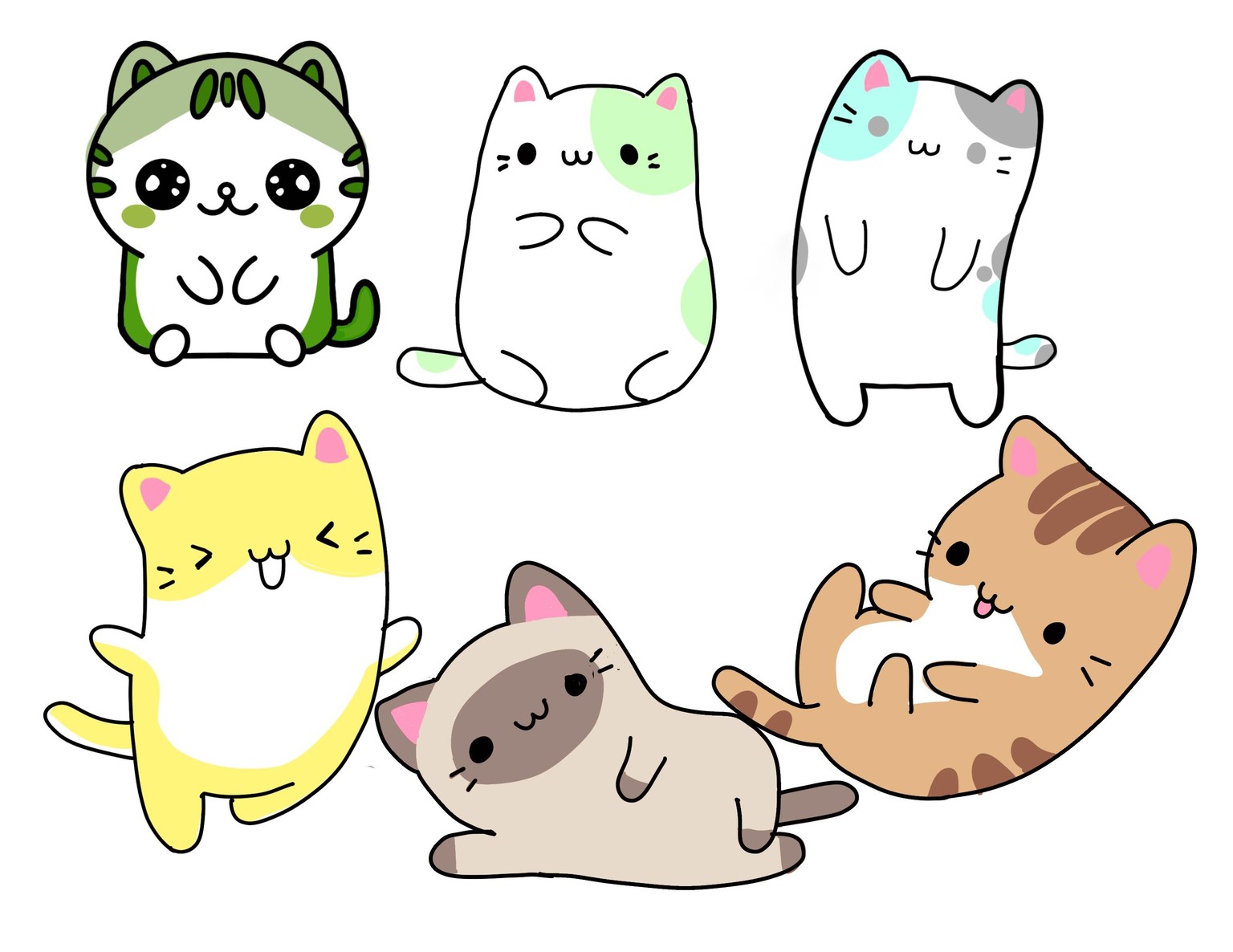 Kawaii cats - image 2 - student project
