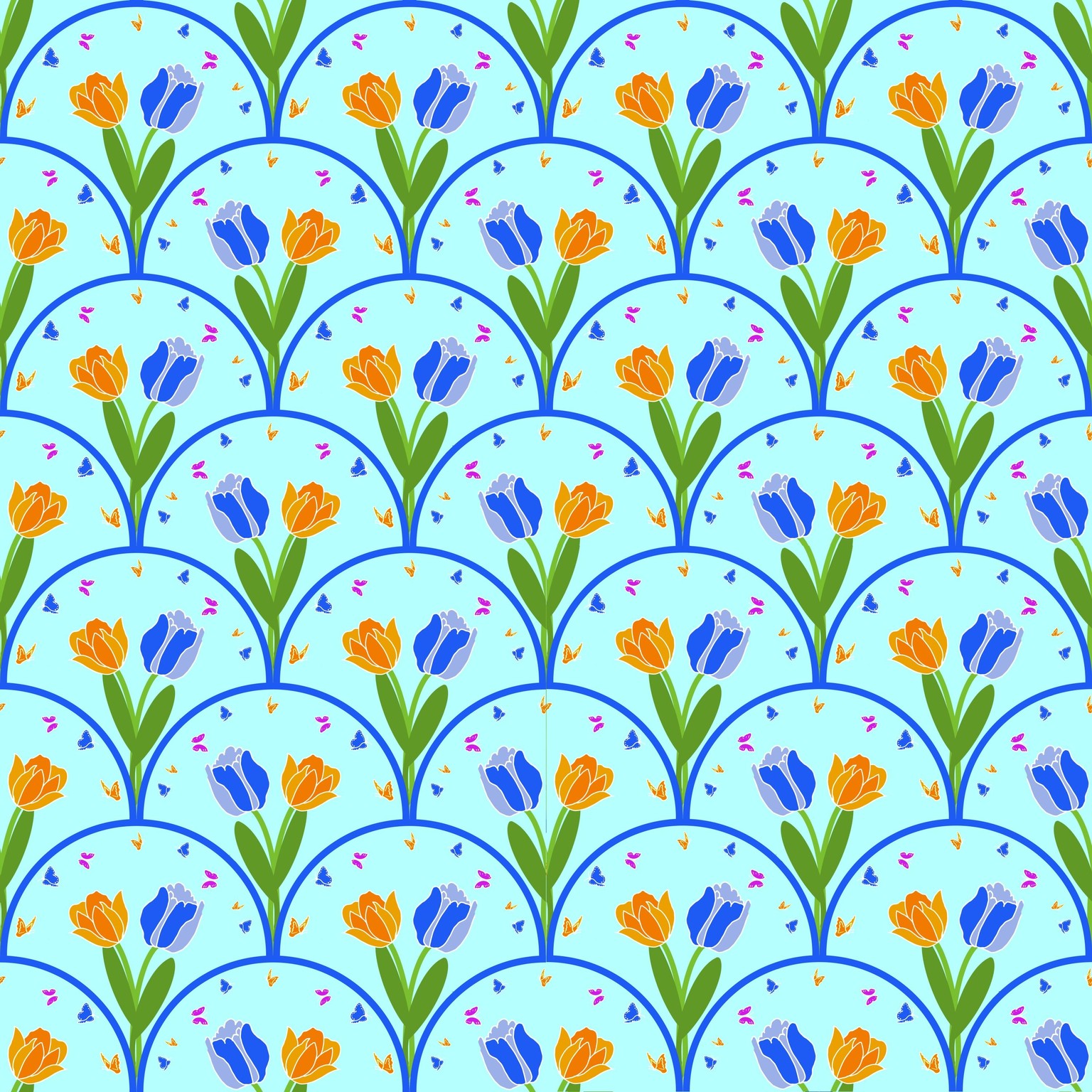 Recycled tigers and tulips! - image 4 - student project