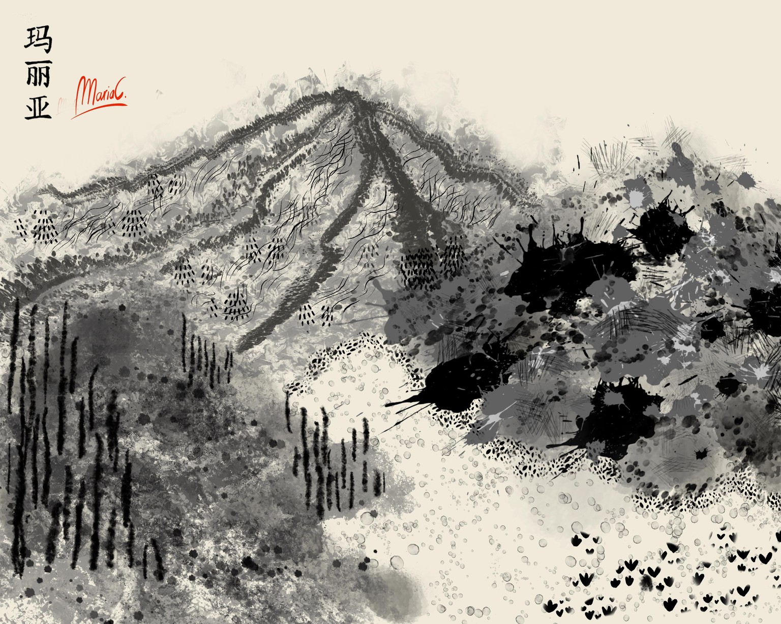 Chinese ink - image 3 - student project