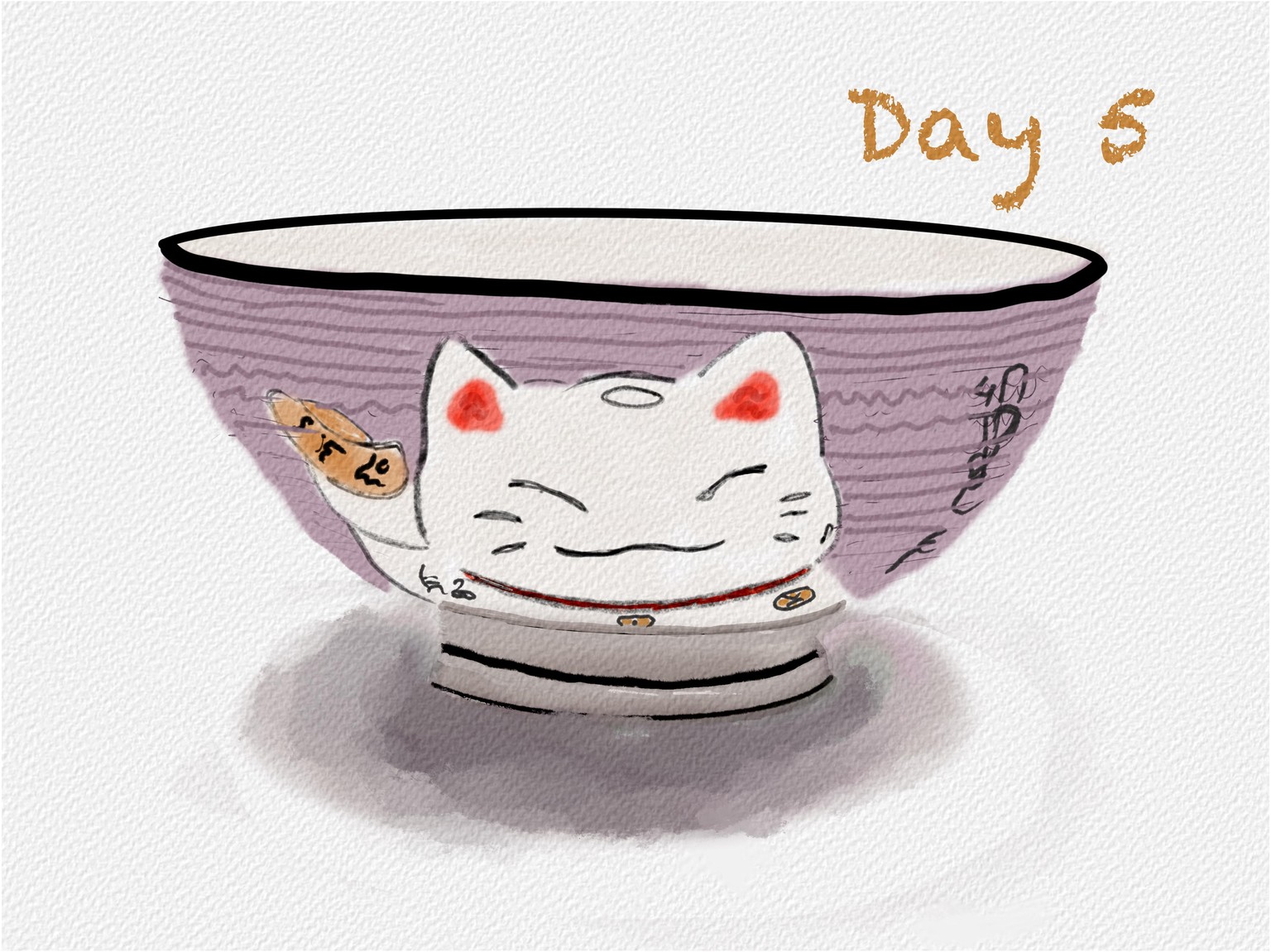 Watercolor cups in Procreate day 1-7 - image 3 - student project