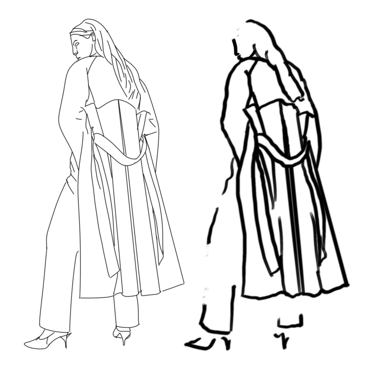 Line drawing: less lines ' - image 3 - student project