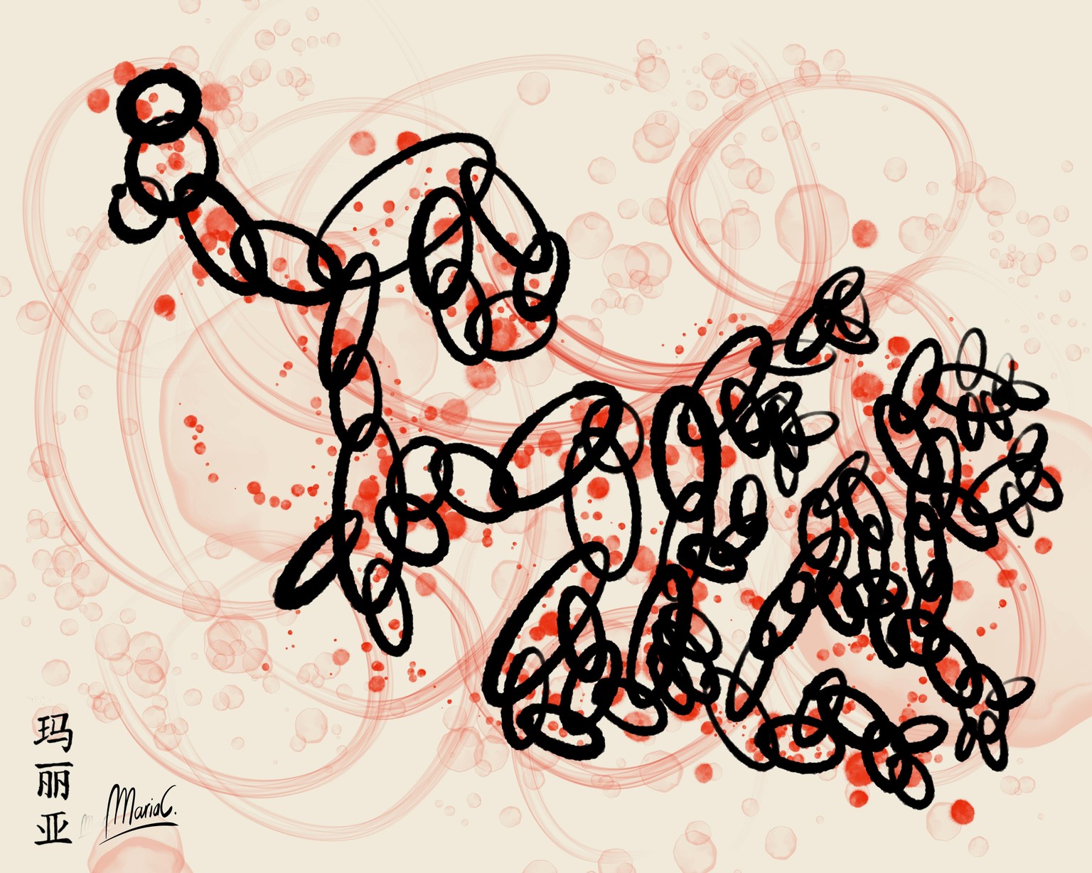 Chinese ink - image 1 - student project