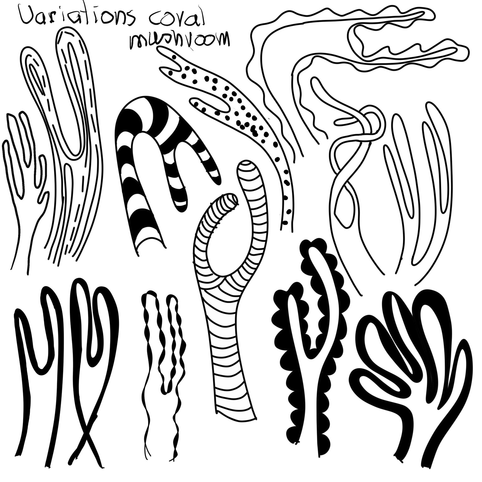 Home made zentangle patterns to relax - image 7 - student project