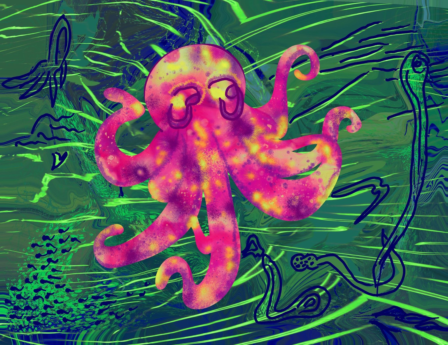 Sea creatures! - image 4 - student project