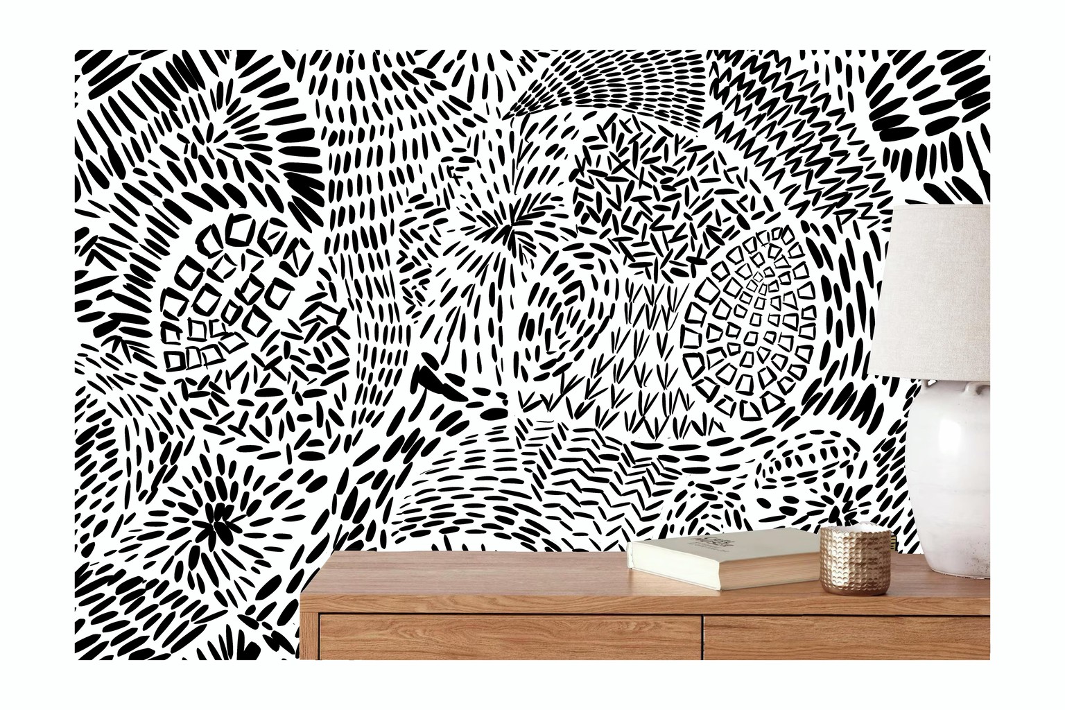 Wallpaper and wall graffiti. - image 5 - student project